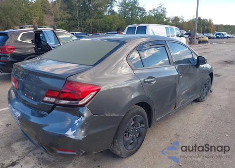 2013 Honda Civic Lx из США, поврежденный, VIN 2HGFB2F52DH565954